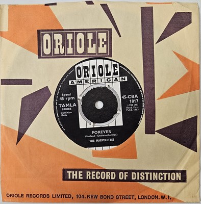 Lot 4 - THE MARVELETTES - LOCKING UP MY HEART 7" (ORIOLE AMERICAN - 45-CBA 1817 - ORIGINAL UK PRESSING)