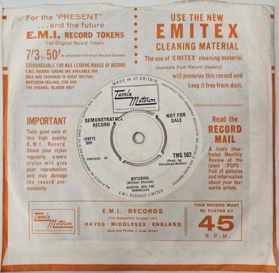 Lot 11 - MARTHA AND THE VANDELLAS - NOWHERE TO RUN 7" (ORIGINAL UK PROMO - TMG 502)