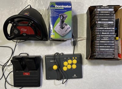 Lot 37 - PLAYSTATION / GAMING - PS1 GAMES AND ACCESSORIES.