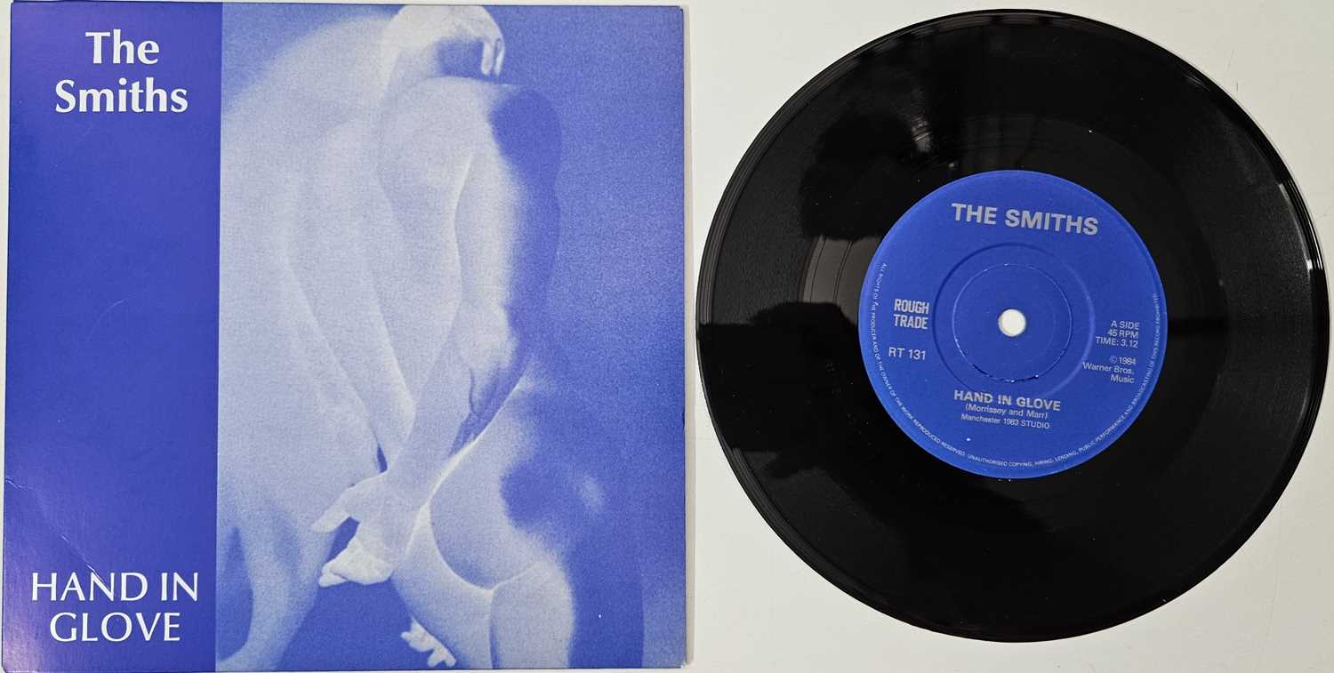 Lot 30 - THE SMITHS - HAND IN GLOVE - ORIGINAL 'NEGATIVE' SLEEVE DESIGN (RT 131)