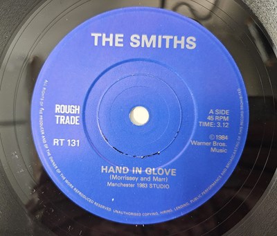 Lot 30 - THE SMITHS - HAND IN GLOVE - ORIGINAL 'NEGATIVE' SLEEVE DESIGN (RT 131)