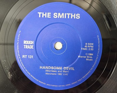 Lot 30 - THE SMITHS - HAND IN GLOVE - ORIGINAL 'NEGATIVE' SLEEVE DESIGN (RT 131)