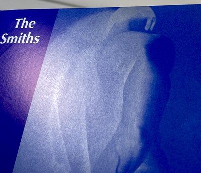 Lot 30 - THE SMITHS - HAND IN GLOVE - ORIGINAL 'NEGATIVE' SLEEVE DESIGN (RT 131)
