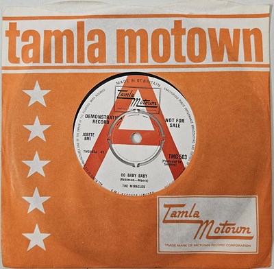 Lot 12 - THE MIRACLES - OO BABY BABY 7" (PROMO - TMG 503)