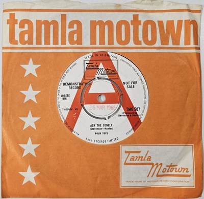 Lot 15 - FOUR TOPS - ASK THE LONELY 7" (PROMO - TMG 507)