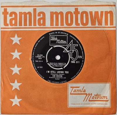 Lot 17 - KIM WESTON - I'M STILL LOVING YOU 7" (TMG 511 - ORIGINAL UK PRESSING)