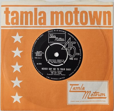 Lot 19 - THE HIT PACK - NEVER SAY NO TO YOUR BABY 7" (TMG 513 - UK ORIGINAL PRESSING)