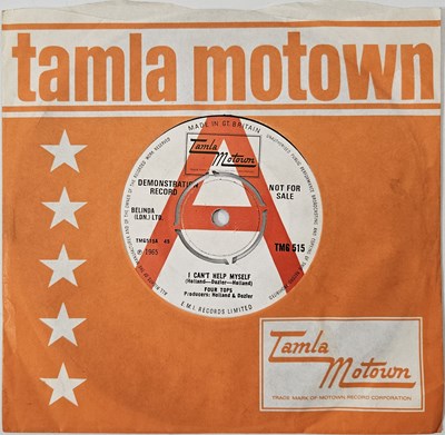 Lot 21 - FOUR TOPS - I CAN'T HELP MYSELF 7" (PROMO - TMG 515)