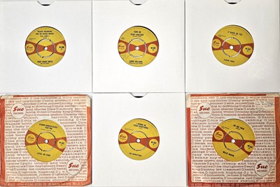 Lot 163 - SUE RECORDS - SOUL/ R&B/ SOUL-JAZZ 7" PACK (WI-380 TO WI-385)