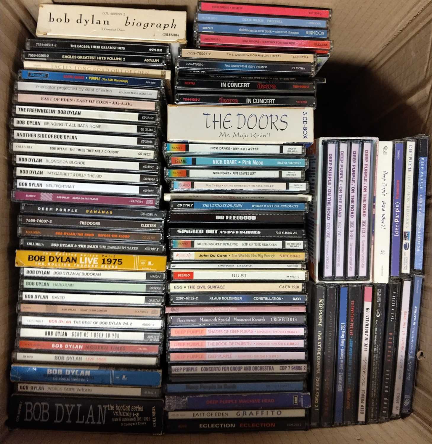 Lot 21 - CLASSIC ROCK, BLUES, PSYCH AND PROG CD COLLECTION