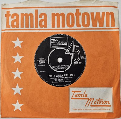 Lot 25 - THE VELVELETTES - LONELY LONELY GIRL AM I 7" (TMG 521 - UK ORIGINAL PRESSING)