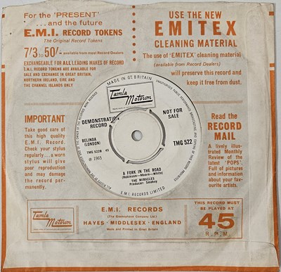 Lot 26 - THE MIRACLES - THE TRACKS OF MY TEARS 7" (DEMO - TMG 522)