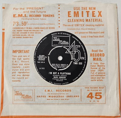 Lot 29 - MARV JOHNSON - WHY DO YOU WANT TO LET ME GO 7" (TMG 525 - ORIGINAL UK PRESSING)