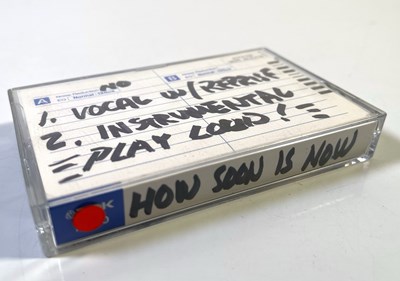 Lot 141 - THE SMITHS - HOW SOON IS NOW - CASSETTE WITH EARLY VERSION AND INSTRUMENTAL.