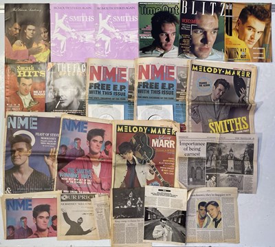 Lot 151 - THE SMITHS - MAGAZINES AND SHEET MUSIC COLLECTION.