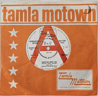 Lot 40 - FOUR TOPS - SOMETHING ABOUT YOU 7" (DEMO - TMG 542)