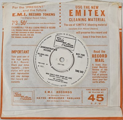 Lot 41 - THE SUPREMES - I HEAR A SYMPHONY 7" (DEMO - TMG 543)