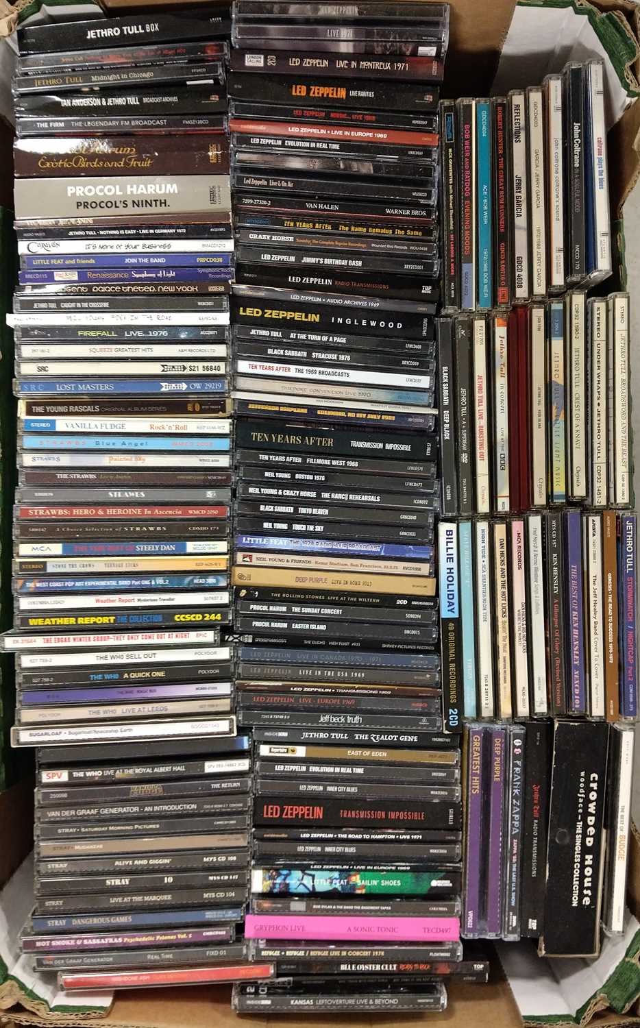 Lot 25 - CLASSIC ROCK, BLUES, PSYCH, AND PROC CD COLLECTION