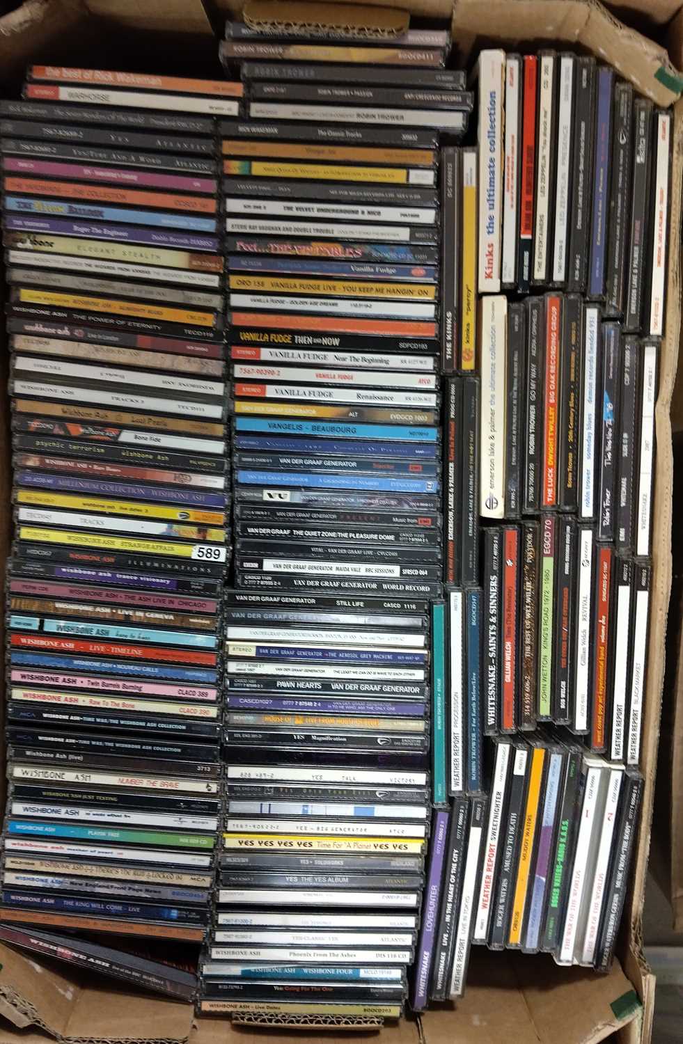 Lot 26 - CLASSIC ROCK, BLUES, PSYCH AND PROG CD COLLECTION