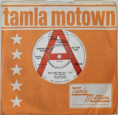 Lot 44 - THE MARVELETTES - DON'T MESS WITH BILL 7" (DEMO - TMG 546)