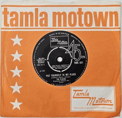 Lot 46 - THE ELGINS - PUT YOURSELF IN MY PLACE 7" (TMG 551 - UK ORIGINAL PRESSING)