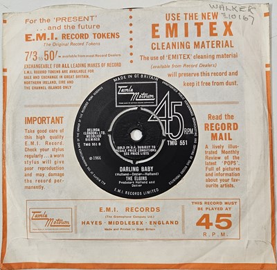 Lot 46 - THE ELGINS - PUT YOURSELF IN MY PLACE 7" (TMG 551 - UK ORIGINAL PRESSING)