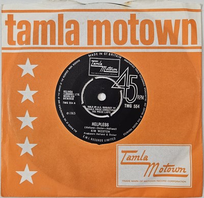 Lot 47 - KIM WESTON - HELPLESS 7" (TMG 554 - UK ORIGINAL PRESSING)