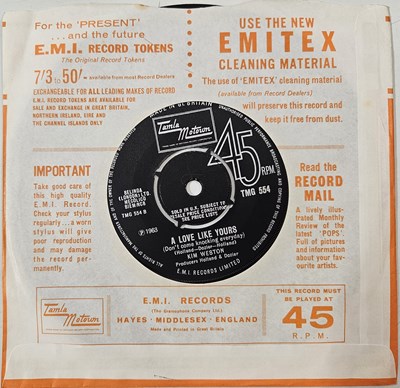 Lot 47 - KIM WESTON - HELPLESS 7" (TMG 554 - UK ORIGINAL PRESSING)