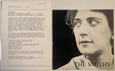 Lot 161 - THE SMITHS - GIRLFRIEND.. 7" WITH PRESS RELEASE.