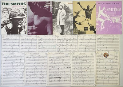 Lot 165 - THE SMITHS - SCORES WITH HANDWRITTEN NOTES / AMENDMENTS.