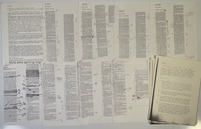 Lot 167 - THE SMITHS - ORIGINAL COPIES OF 1986 ROUGH TRADE/SIRE AND MORRISSEY/MARR CONTRACTS.