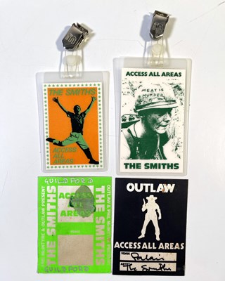 Lot 169 - THE SMITHS - AAA / BACKSTAGE PASSES.