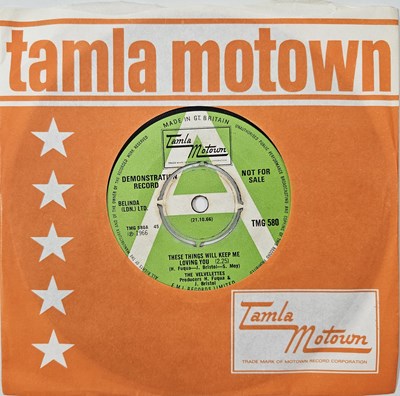 Lot 63 - THE VELVELETTES - THESE THINGS WILL KEEP ME LOVING YOU 7" (DEMO - TMG 580)