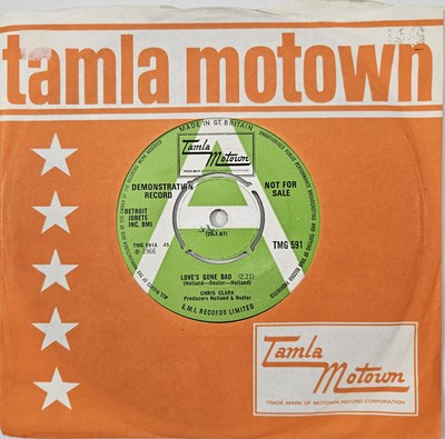 Lot 67 - CHRIS CLARK - LOVE'S GONE BAD 7" (DEMO - TMG 591)