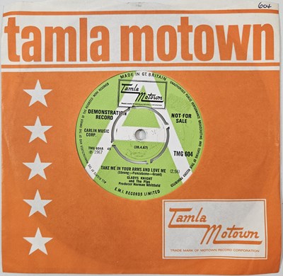 Lot 68 - GLADYS KNIGHT - TAKE ME IN YOUR ARMS AND LOVE ME 7" (DEMO - TMG 604)