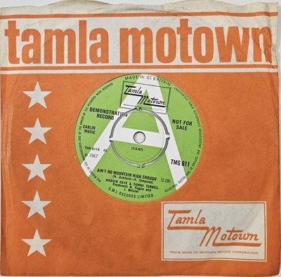 Lot 69 - MARVIN GAYE & TAMMI TERRELL - AIN'T NO MOUNTAIN HIGH ENOUGH 7" (DEMO - TMG 611)
