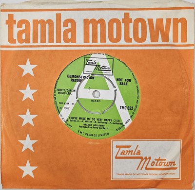 Lot 72 - BRENDA HOLLOWAY - YOU'VE MADE ME SO VERY HAPPY 7" (DEMO - TMG 622)