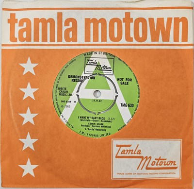Lot 73 - EDWIN STARR - I WANT MY BABY BACK 7" (DEMO - TMG 630)