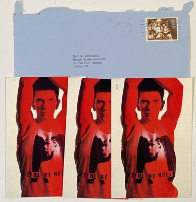 Lot 189 - THE SMITHS - HANDWRITTEN POSTCARDS BY MORRISSEY.