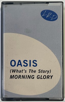 Lot 92 - OASIS - WITHDRAWN 'WHAT'S THE STORY..' DEMO CASSETTE.