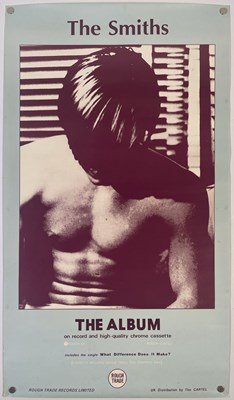 Lot 96 - THE SMITHS - ORIGINAL 1984 ROUGH TRADE PROMOTIONAL POSTER.