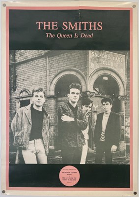 Lot 98 - THE SMITHS - QUEEN IS DEAD POSTER.