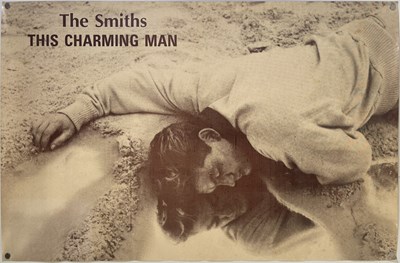 Lot 100 - THE SMITHS - THIS CHARMING MAN POSTER.