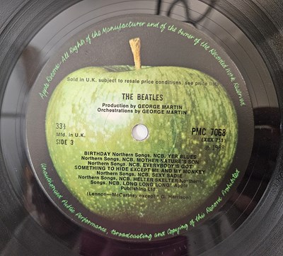 Lot 8 - THE BEATLES - WHITE ALBUM LP (ORIGINAL UK COPY - NUMBER 0001971)