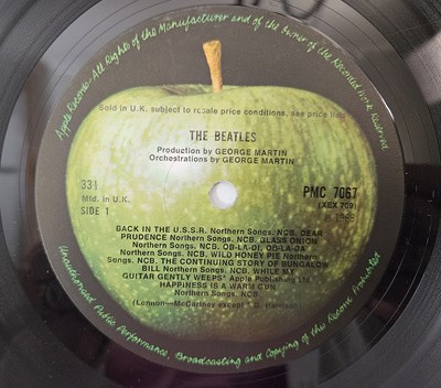 Lot 8 - THE BEATLES - WHITE ALBUM LP (ORIGINAL UK COPY - NUMBER 0001971)