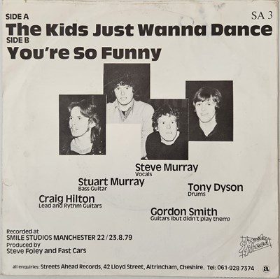 Lot 39 - FAST CARS - THE KIDS JUST WANNA DANCE 7" (UK ORIGINAL PRESSING - SA 3)