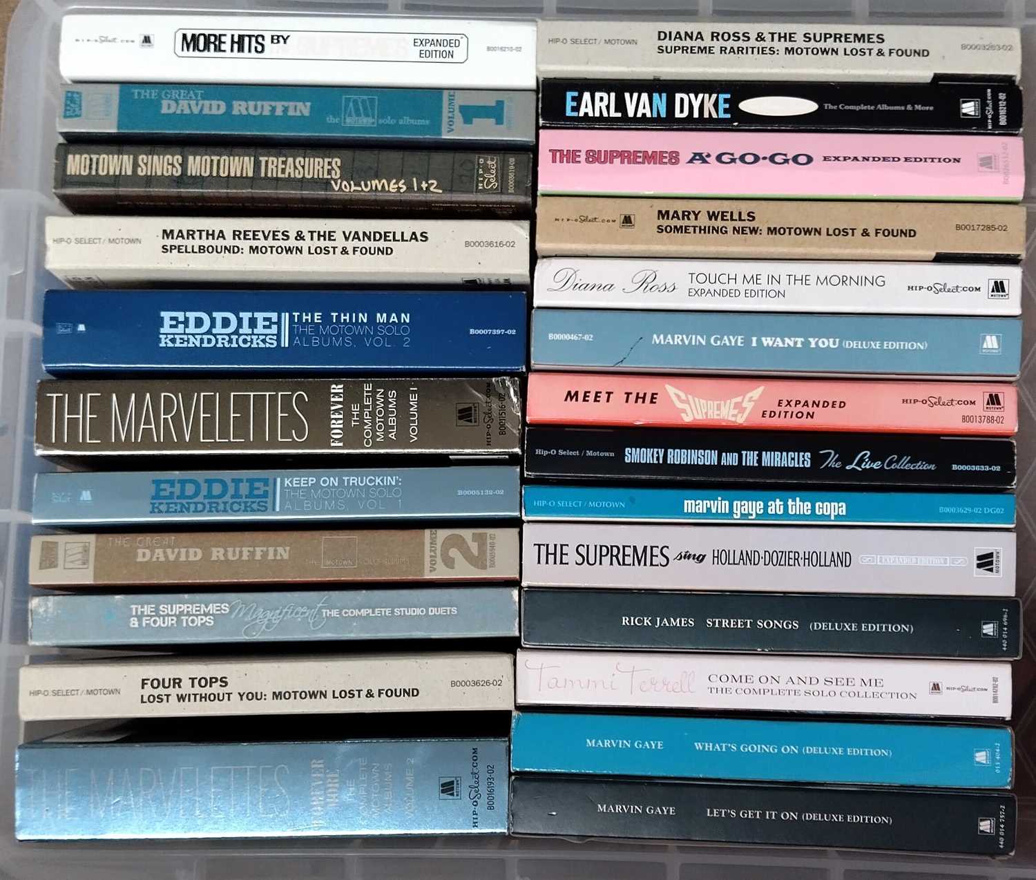 Lot 40 - MOTOWN COLLECTABLE BOXSET COLLECTION