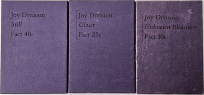 Lot 43 - FACTORY RECORDS - JOY DIVISION - CASSETTE BOX SETS
