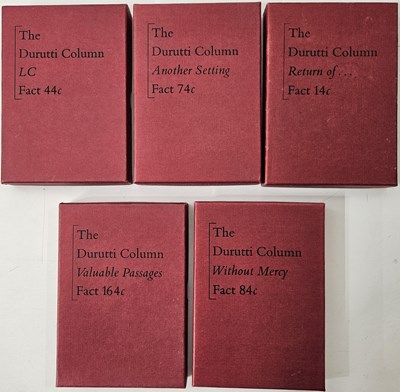 Lot 44 - FACTORY RECORDS - THE DURUTTI COLUMN - CASSETTE BOX SETS