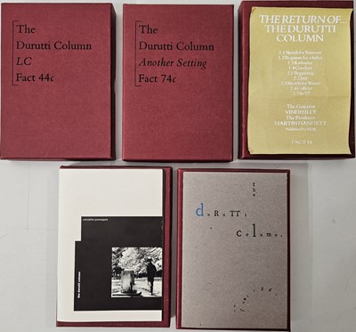 Lot 44 - FACTORY RECORDS - THE DURUTTI COLUMN - CASSETTE BOX SETS